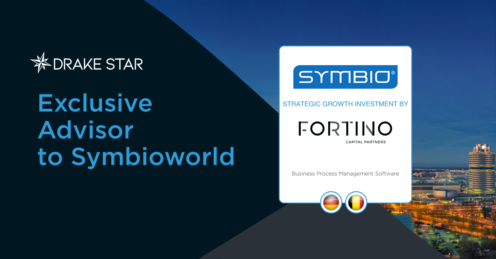 Drake Star Acts as Exclusive Financial Advisor to Symbioworld on the